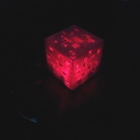 Cветильник Куб Minecraft Ore (LED-свеча)